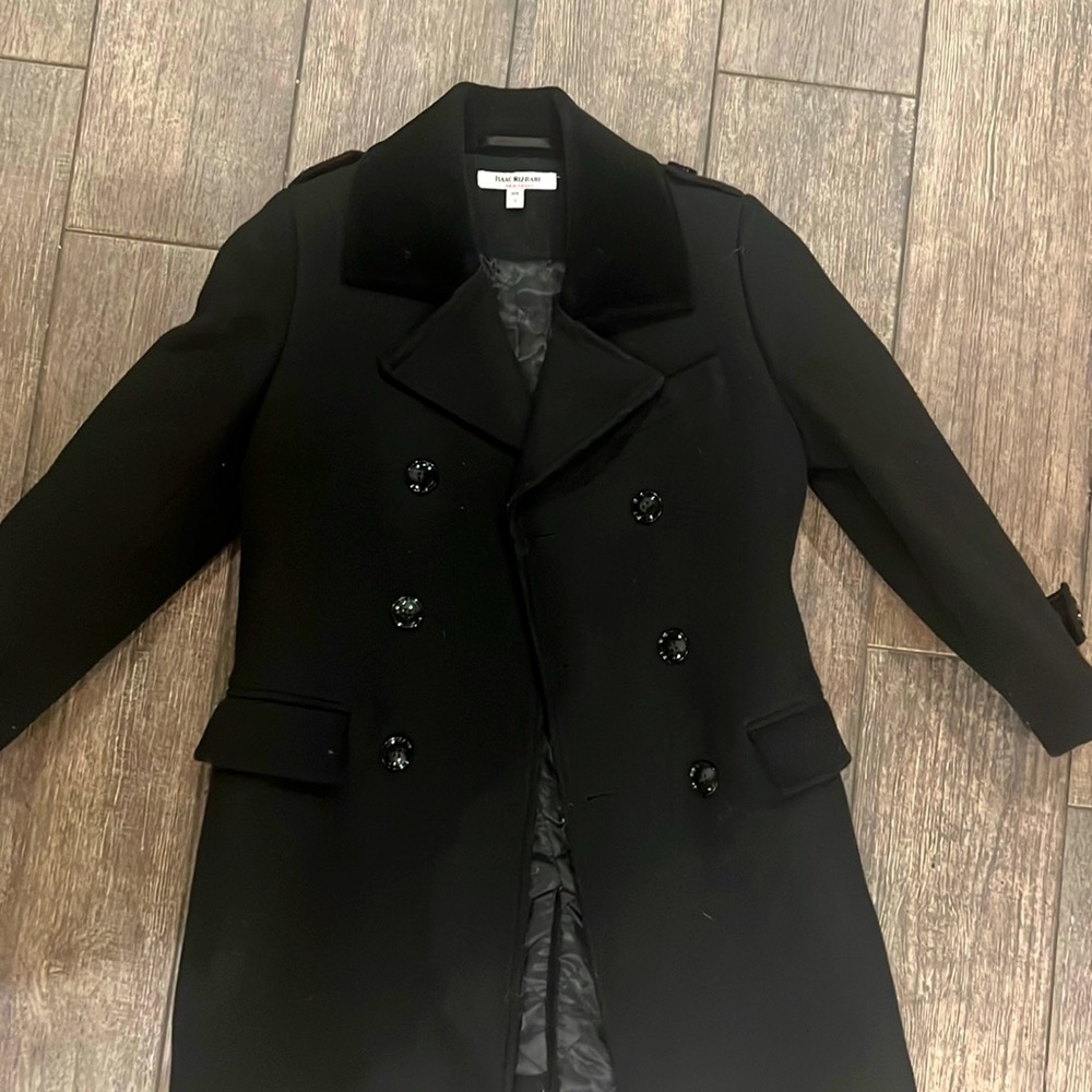 Boys dress coat Isaac Mizari size 7
